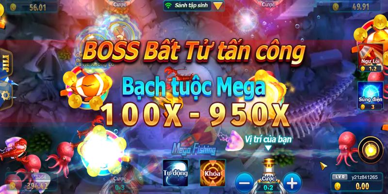 Mẹo săn cá online WW88 chọn vũ khí thích hợp